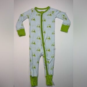Kiki & Lulu Baby Boy Golf Cart Footie Size 12-18M